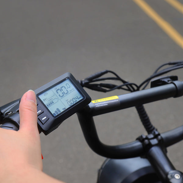 20 Inch Electric Bike Fat Tire 48V Removable Battery ,Electric Bicycle for Adults 5 Speed All-Terrain,Full Suspension E-bike Up To 30 MPH