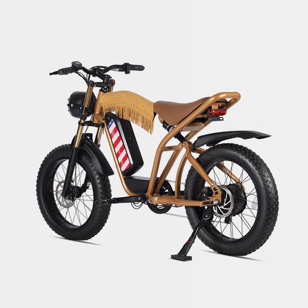 Westlife Off-Road Aluminum Electric Bike Fat Tire,Electric Bicycle For Adults Full Suspension,Fast Ebike 30 MPH