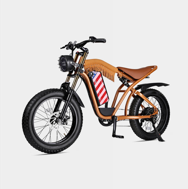 Westlife Off-Road Aluminum Electric Bike Fat Tire,Electric Bicycle For Adults Full Suspension,Fast Ebike 30 MPH